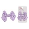 Picture of Meia Pata Double Bow Satin Hairclip - Lilac