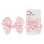 Picture of Meia Pata Double Bow Satin Hairclip - Baby Pink