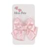 Picture of Meia Pata Double Bow Satin Hairclip - Baby Pink