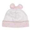 Picture of Sofija Kitten Soft Jersey Swaddle & Hat Set X 2 - White Pink 
