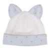 Picture of Sofija Kitten Soft Jersey Swaddle & Hat Set X 2 - White Blue