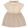 Picture of Rigola Girls Knitted Organic Cotton Bodice Dress - Pearl Beige