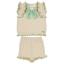 Picture of Rahigo Girls Summer Knit Cable Top & Shorts Set X 2 - Cream Green