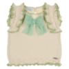 Picture of Rahigo Girls Summer Knit Cable Top & Shorts Set X 2 - Cream Green