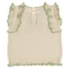 Picture of Rahigo Girls Summer Knit Cable Top & Shorts Set X 2 - Cream Green