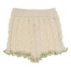 Picture of Rahigo Girls Summer Knit Cable Top & Shorts Set X 2 - Cream Green