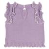 Picture of Rahigo Girls Summer Knit Cable Top & Shorts Set X 2 - Lilac White