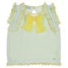 Picture of Rahigo Girls Summer Knit Cable Top & Shorts Set X 2 - Mint Green Lemon