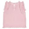 Picture of Rahigo Girls Summer Knit Cable Top & Shorts Set X 2 - Baby Pink White