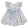 Picture of Rahigo Girls Summer Print Plumetti Dress & Panties Set X 2 - White Baby Blue Pink