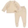 Picture of Rigola Baby Girls Organic Cotton Knit Sweater & Leggings Set X 2 - Pearl Beige 