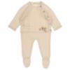 Picture of Rigola Baby Girls Organic Cotton Knit Sweater & Leggings Set X 2 - Pearl Beige 