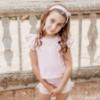 Picture of Rahigo Girls Summer Knit Openwork Jumper & Shorts Set X 2 - Baby Pink Fuschia