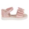 Picture of Mayoral Toddler Girls Padded Metallic Bow Sandals - Pink