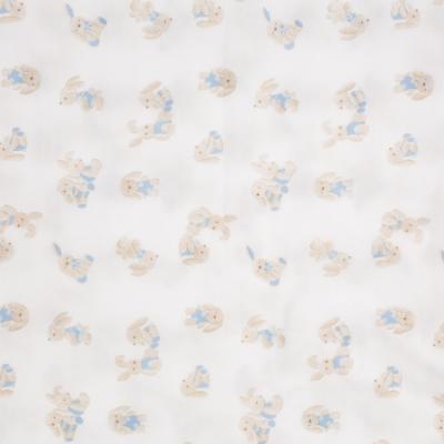Picture of Mayoral Newborn Boys Muslin Bunny Blanket - Blue