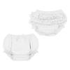 Picture of Mayoral Newborn Girls Frilly Bottom Knickers - White 