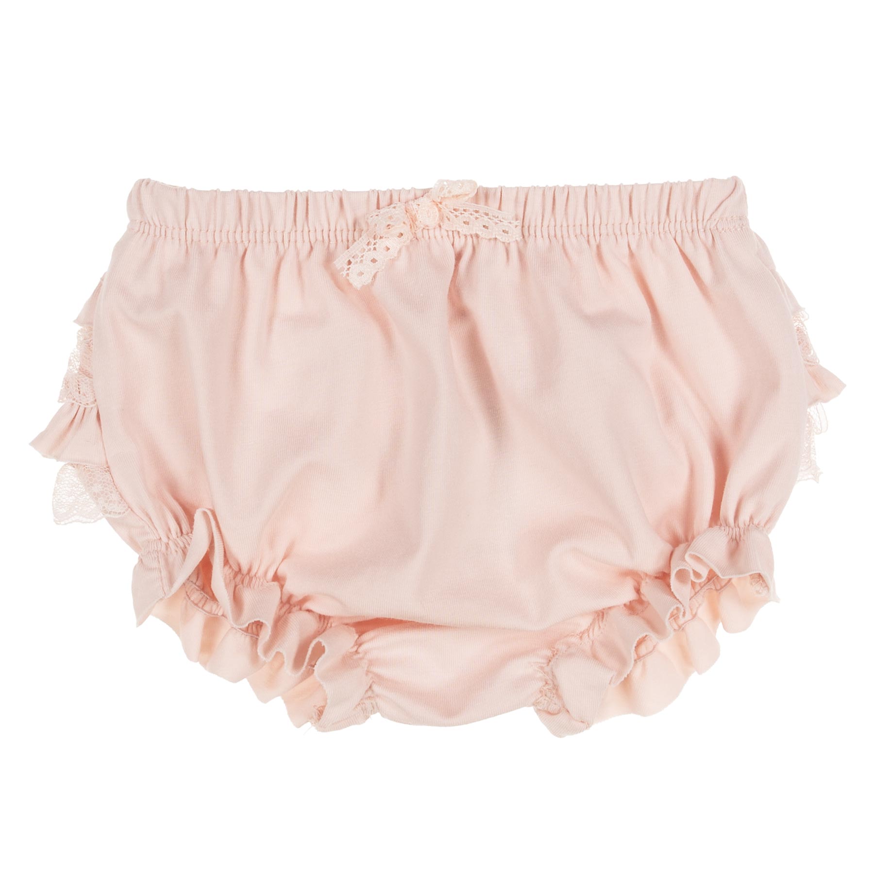 Mayoral Newborn Girls Frilly Bottom Knickers - Pink .