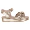 Picture of Mayoral Mini Girls Easy On Adjustable Knot Sandal - Gold