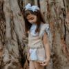 Picture of Rahigo Girls Summer Knit Ruffle Skort & Jumper Set X 2 - Lilac White