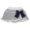 Picture of Rahigo Girls Summer Knit Ruffle Skort & Jumper Set X 2 - White Navy