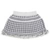 Picture of Rahigo Girls Summer Knit Ruffle Skort & Jumper Set X 2 - White Navy