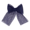 Picture of Rahigo Girls Tulle Bow Hairclip - Navy Blue