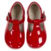 Picture of Panache Toddler T Bar Shoe - Red Patent
