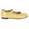 Picture of Panache Girls Scallop Pump - Canary Yellow Patent