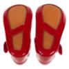 Picture of Panache Baby Shoes Button Front Mary Jane - Red Patent