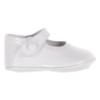Picture of Panache Baby Shoes Button Front Mary Jane - White 