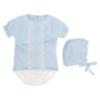 Picture of Mac Ilusion Baby Girl Jam Pant Set X 4 With Shawl - Blue