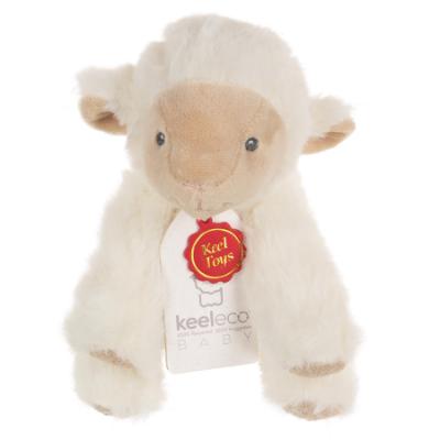 Picture of Keeleco Baby Fluffy Toy Lamb Pippins 14cm
