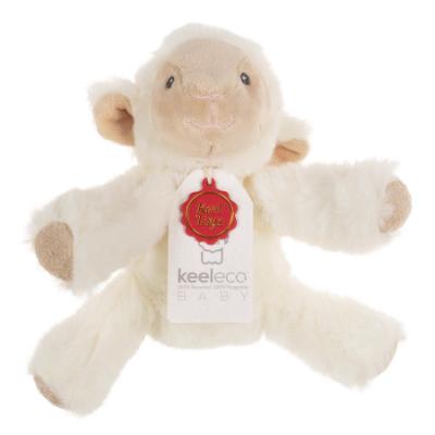 Picture of Keeleco Baby Fluffy Toy Lamb Pippins 14cm