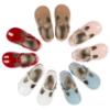 Picture of Panache Toddler T Bar Shoe - Beach Cream Patent