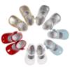 Picture of Panache Baby Shoes Button Front Mary Jane - Beach Cream Patent 