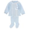 Picture of Mac Ilusion Baby Girl Set X 3 With Shawl - Blue 
