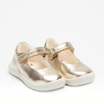 Picture of Lelli Kelly Millie Mix Kayla Toddler Easy On Mary Jane - Metallic Gold Leather