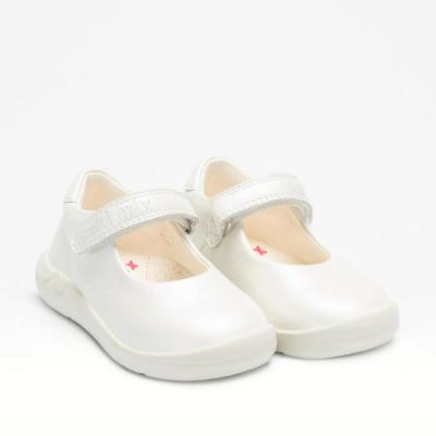 Picture of  Lelli Kelly Millie Mix Kayla Toddler Easy On Mary Jane - White Leather 