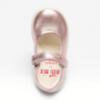 Picture of Lelli Kelly Millie Mix Kayla Toddler Easy On Mary Jane - Metallic Pink Leather