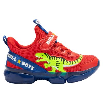 Picture of Bull Boys T Rex Dinosaur Lights Trainer - Red