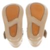 Picture of Panache Baby Shoes Button Front Mary Jane - Arena Beige Patent
