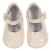 Picture of Panache Baby Shoes Button Front Mary Jane - Beach Cream Patent 