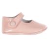 Picture of Panache Baby Shoes Button Front Mary Jane - Strawberry Pink Patent