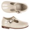 Picture of Panache Toddler T Bar Shoe - Beach Cream Patent