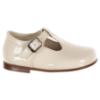 Picture of Panache Toddler T Bar Shoe - Beach Cream Patent