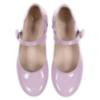 Picture of Panache Girls Scallop Pump - Lilac Patent 