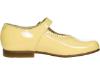 Picture of Panache Girls Mary Jane Shoe - Canary Yellow Patent