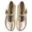 Picture of Panache Girls Mary Jane Shoe - Metalic Gold Leather