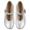 Picture of Panache Girls Mary Jane Shoe - Metalic Silver Leather