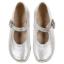 Picture of Panache Girls Mary Jane Shoe - Metalic Silver Leather